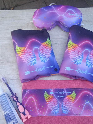 Kit festa do pijama luxo neon