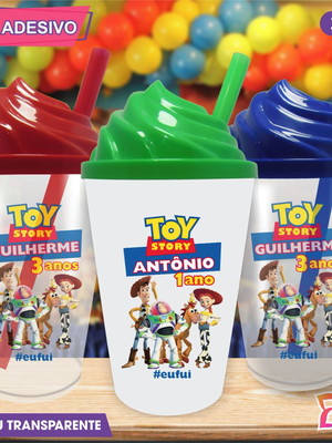 Copo chantilly personalizado toy story - 300 ml