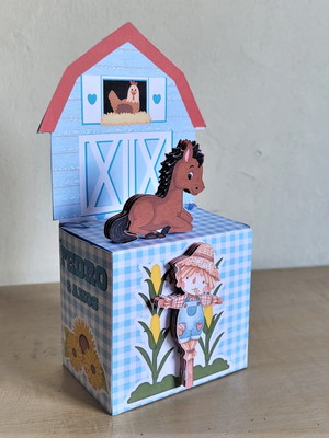 Papelaria personalizado fazenda