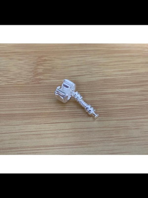 Extensor quadrado padrao. para pandora prata