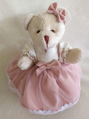 Ursa de pelúcia decoração