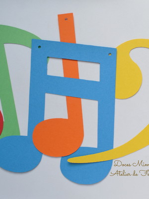 Varalzinho notas musicais (c/ 8 notas)