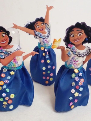 Kit com 6 tubete de luxo - mirabel madrigal - encanto
