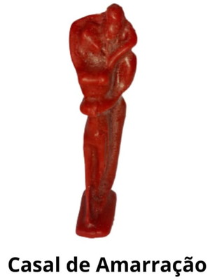 Vela de magia amarração amorosa - 16cm