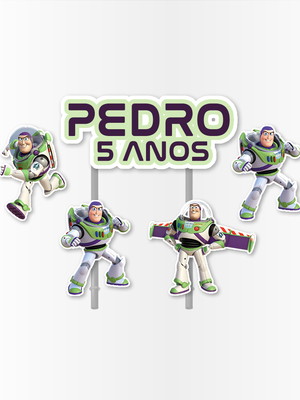 Topo de bolo buzz lightyear