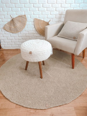 Tapete sisal 1,7m de diâmetro