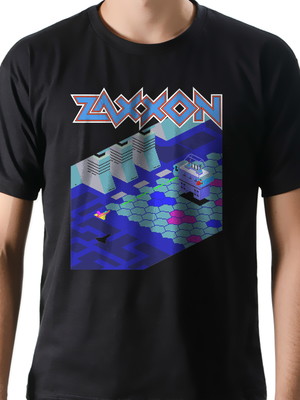 Camiseta camisa geek retro game jogo arcade zaxxon algodão