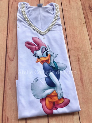 Camiseta personalizada da margarida
