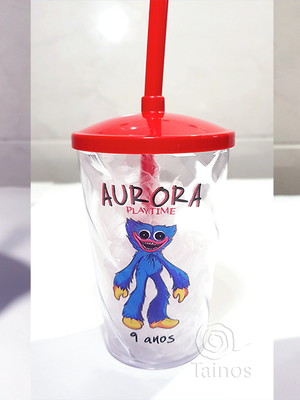 Copos twister 300ml poppy playtime