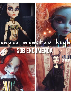 Boneca monster high customização sob encomenda