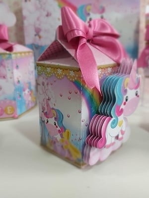 Kit papelaria personalizada unicórnio, (20 ítens)