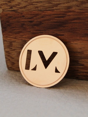 Tag de metal (2cm x 2cm) 100un.