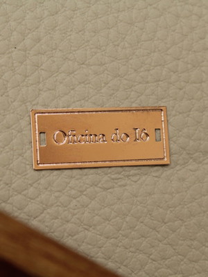 Tag retangular de metal personalizada (1000pçs.)