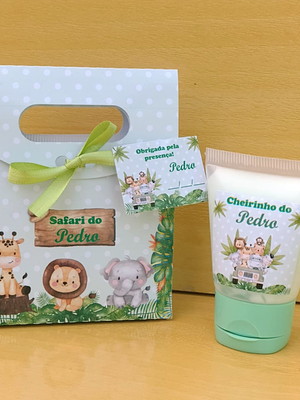 Lembrancinha maternidade chá de bebê aniversário safari