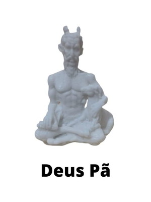 Vela deus pã - 9cm