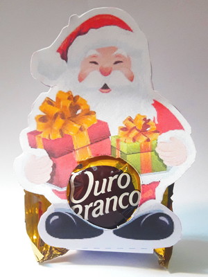 Porta bombom papai noel (10 unidades)