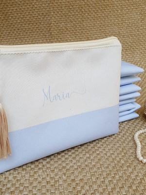 Necessaire slim com pingente