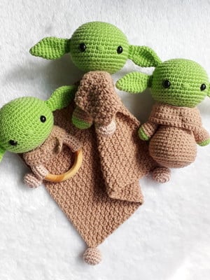 Kit boas vindas ao bebê tema yoda