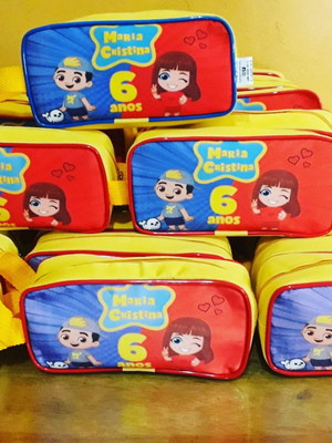 Bolsinha personalizada lucas neto