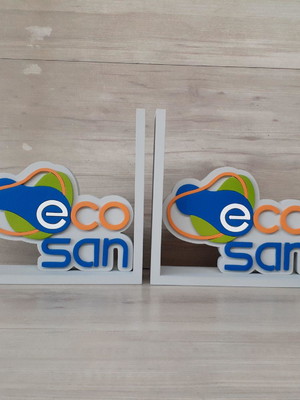 Aparador de livros personalizado - par