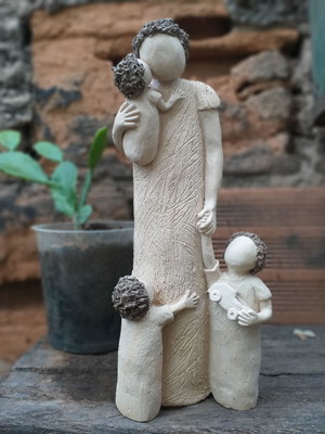 Amor de pai com 3 filhos