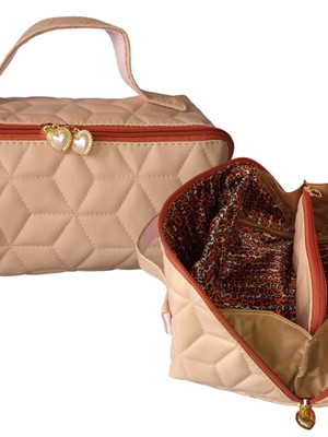 Necessaire cubo - nude