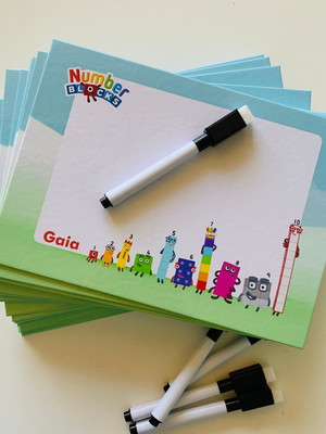 Lousa mágica numberblocks