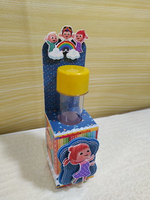 Porta tubete com tubete cocomelon