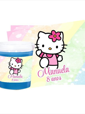 Adesivo slime hello kitty