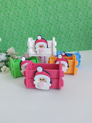 Mini caixote natal ( 4x6 cm)