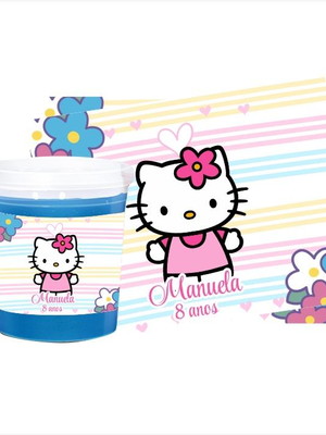 Adesivo slime hello kitty