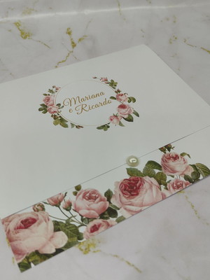 Convite de casamento