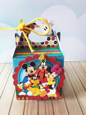 Caixa sushi turma do mickey