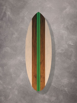 Prancha de surf decorativa em mdf