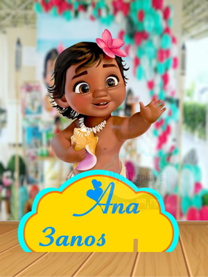 Centro de mesa moana , 15 peças