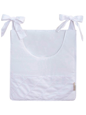 Porta fralda de varão 1 peça - classic branco