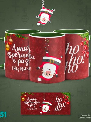 Caneca de natal personalizada