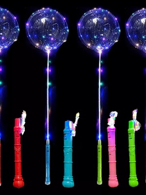 20 balões bubble transparente com led festa casamento natal