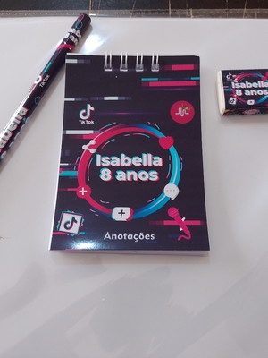 Kit escolar - qualquer tema - embalado