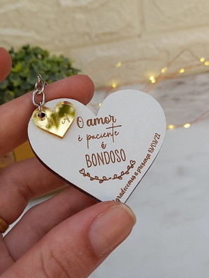 Lembrancinha / chaveiro para casamento | coração