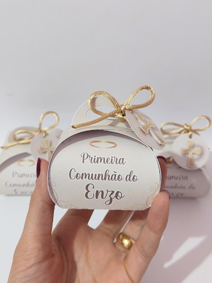 Porta bombom primeira comunhão