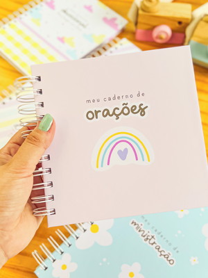 Caderno de orações personalizado