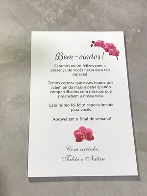 Cartão de agradecimento