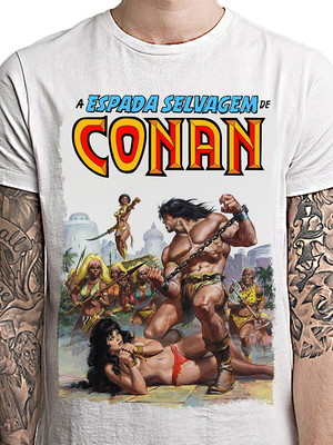 Camiseta conan the savage sword, amazonas, norem
