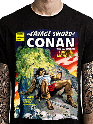 Camiseta conan monolith