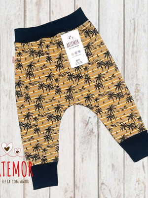 Calça saruel em malha