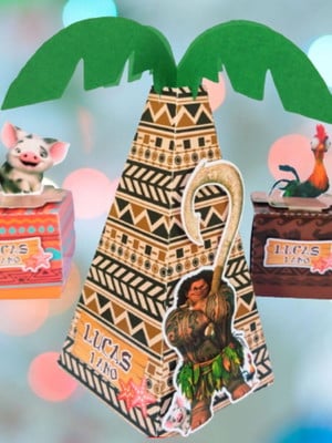 Caixa piramide moana