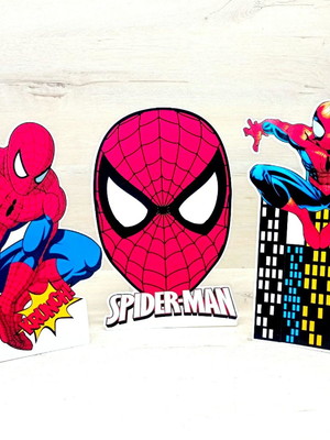 Enfeite mesa display homem aranha com-3