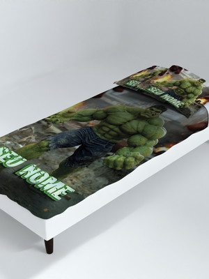 Lençol hulk solteiro personalizado c/ elástico