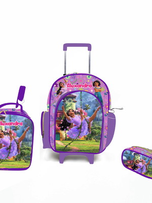 Kit mochila escolar personalizada encanto